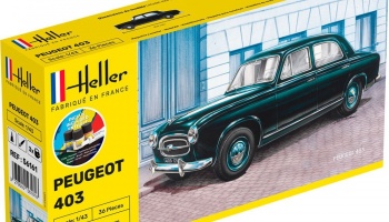 Heller - Maquette - Voiture - Starter Kit - Renault 4CV