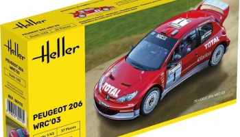 Peugeot 206 WRC'03 1/43 - Heller