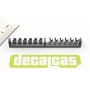 Large Rubber bonnet hooks - Type 1 1/12 - Decalcas