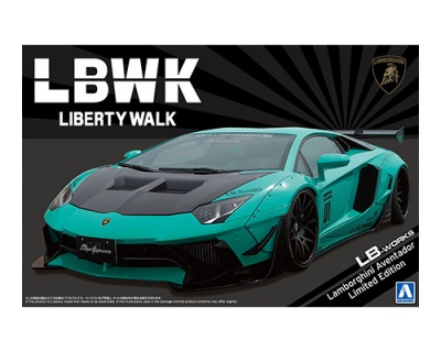 LB-Works Lamborghini Aventador Limited Edition Ver. 2 Liberty Walk Series No. 21 - Aoshima