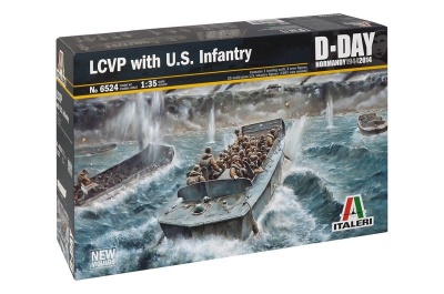 LCVP with US INFANTRY (1:35) - Italeri