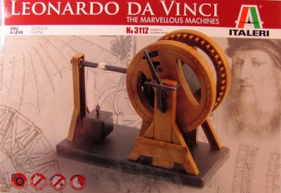 Leonardo Da Vinci Leverage Crane - Italeri