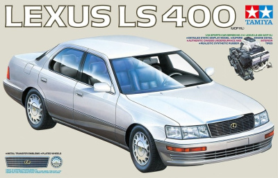 Lexus LS 400(UCF11L) 1/24 - Tamiya