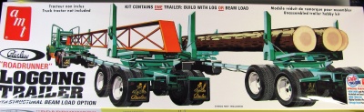 Logging Trailer Roadrunner 1/24 - AMT