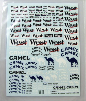Logo West, Camel - COLORADODECALS