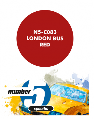 London Bus Red  Paint for Airbrush 30 ml - Number 5