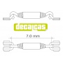 Long springs for exhausts - Type 2 1/12 - Decalcas
