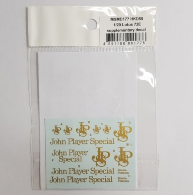 Lotus 72E JPS decal 1/20 - MSM Creation