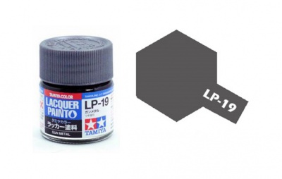 LP-19 Gun Metal 10ml - Tamiya