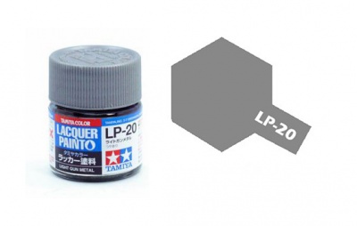 LP-20 Light Gun Metal 10ml - Tamiya