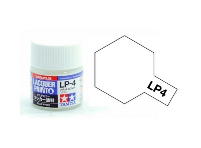 LP-4 Flat White 10ml - Tamiya