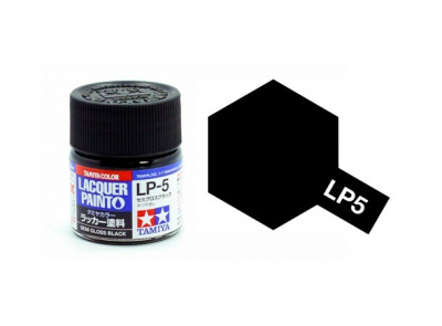 LP-5 Semi Gloss Black 10ml - Tamiya