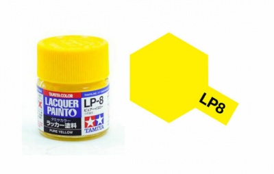 LP-8 Pure Yellow 10ml - Tamiya