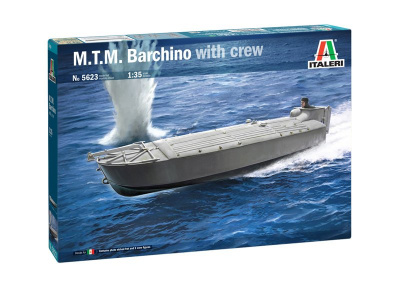 M.T.M. "Barchino" with crew (1:35) - Model Kit loď 5623 - Italeri