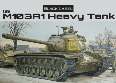 M103A1 Heavy Tank Black Label 1:35 - Dragon
