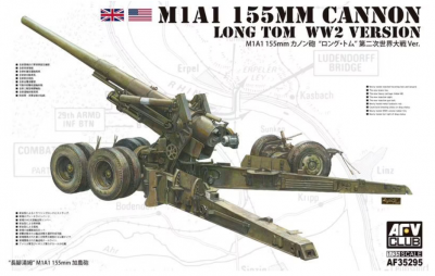 M1A1 155mm Cannon "Long Tom" WWII version 1/35 - AFV Club