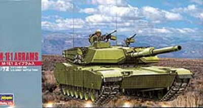 M1E1 Abrams (1:72) - Hasegawa