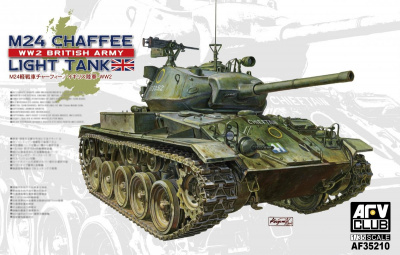 M24 Chaffee tank WW 2 British Army version (1:35) - AFV Club