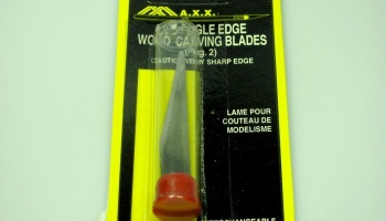 Čepel #102 řezbářská - Blades #102 Angle edge wood carving - MAXX
