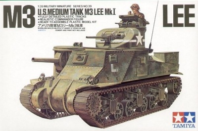 M3 Lee Mk I US medium tank 1/35 - Tamiya