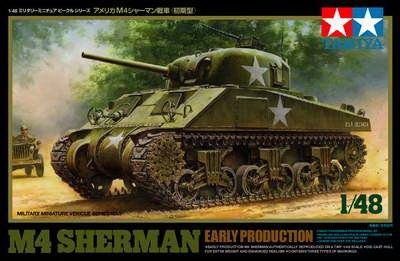 M4 Sherman Early Production 1/48 - Tamiya