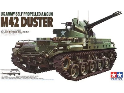 M42 DUSTER Self Propelled Anti-Aircraft-Gun  1/35 - Tamiya