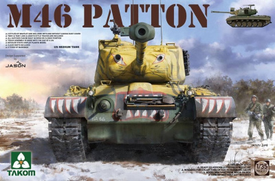 M46 Patton US Medium Tank 1:35 - Takom