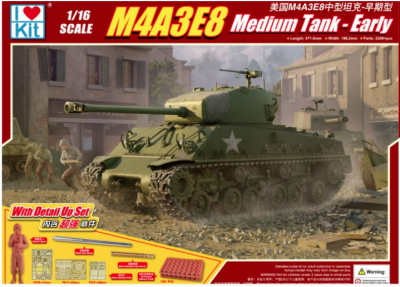 M4A3E8 MEDIUM TANK - EARLY 1/16 - I Love Kit