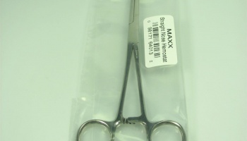 Hemostat s rovnou špicí (velký) - Hemostat Straight Nose Bulk - MAXX