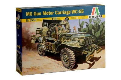 M6 GUN MOTOR CARRIAGE WC-55 (1:35) - Italeri