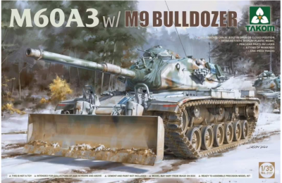 M60A3 w/M9 Bulldozer 1/35 - Takom