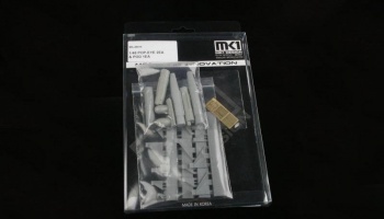 SLEVA  20% DISCOUNT - "SUPER DETAIL WEAPON" AGM-142 POP-EYE & DATA LINK POD SET For 1/48 - KA-Models