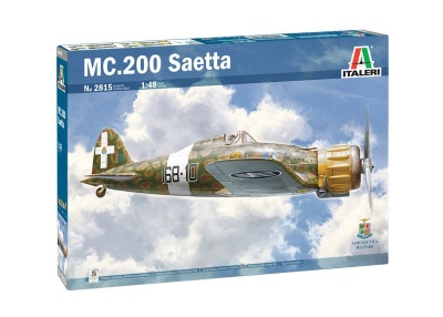 Macchi Mc.200 1a serie (1:48) - Model Kit letadlo 2815 - Italeri