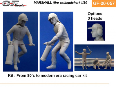Marshall Fire Extinguisher Figure 1/20 - GF Models