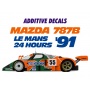 Mazda 787B Le Mans 24H 1991 - Blue Stuff