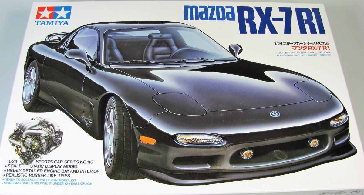 Tamiya 1//24 Mazda RX-7 GT-Limited Plastic Model Kit 24060 TAM24060