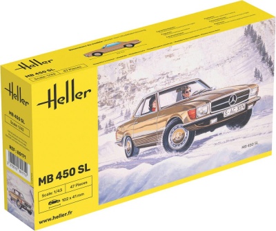 MB 450 SL 1/43 - Heller