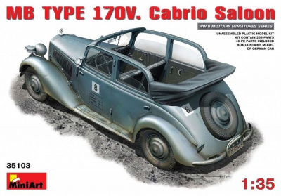 MB Typ 170V. Cabrio Saloon 1/35 - MiniArt