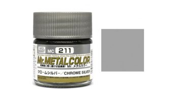 Mr. Metal Color MC 211 - Chrome Silver 10ml - Gunze