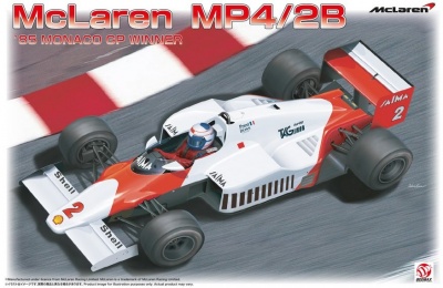 MCLAREN MP4/2B '85 MONACO GP WINNER - BEEMAX