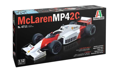 McLaren MP4/2C Prost Rosberg (1:12) Model Kit Formule F1 4711 - Italeri
