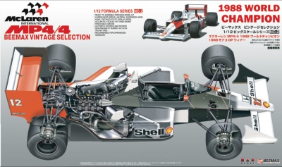 McLaren MP4/4 1988 Monaco 1:12 - BEEMAX