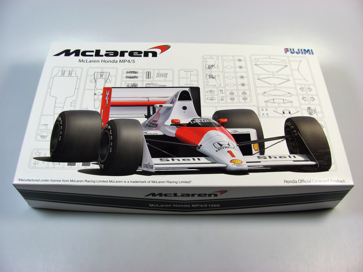 Fujimi GPSP14 1/20 Model Formula One Kit McLaren Honda MP4/5 '89 Clear Body Ver. 
