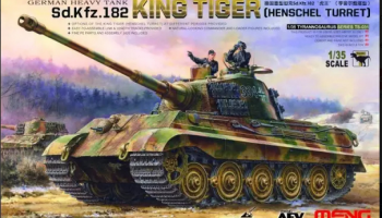 German Heavy Tank Sd.Kfz.182 King Tiger Henschel Turret 1/35 - Meng