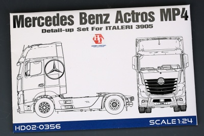 Mercedes Benz Actros MP4 Detail Up Set - Hobby Design