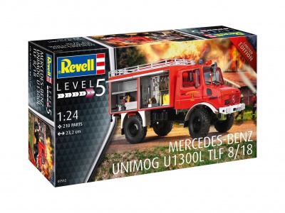 Mercedes-Benz Unimog U 1300 L TLF 8/18 (1:24) - Revell