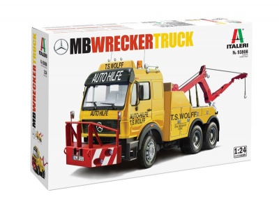Mercedes-Benz wrecker truck (1:24) Model Kit truck 93808 -
