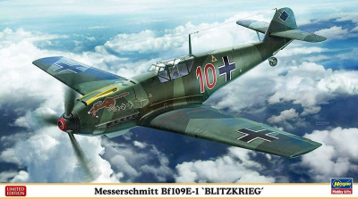 Messerschmitt Bf 109E-1 "Blitzkrieg" 1/48 - Hasegawa