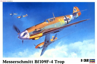 MESSERSCHMITT Bf109F-4 TROP (1:32) - Hasegawa