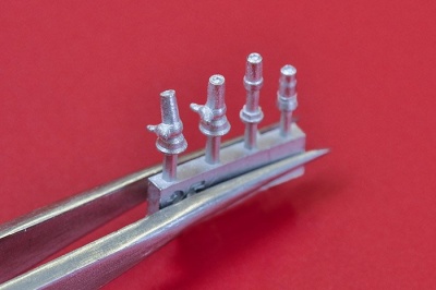 Metal Rivets Series [ 1/24scale Antenna base ] - Model Factory Hiro